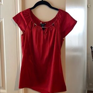 White House Black Market silk blouse